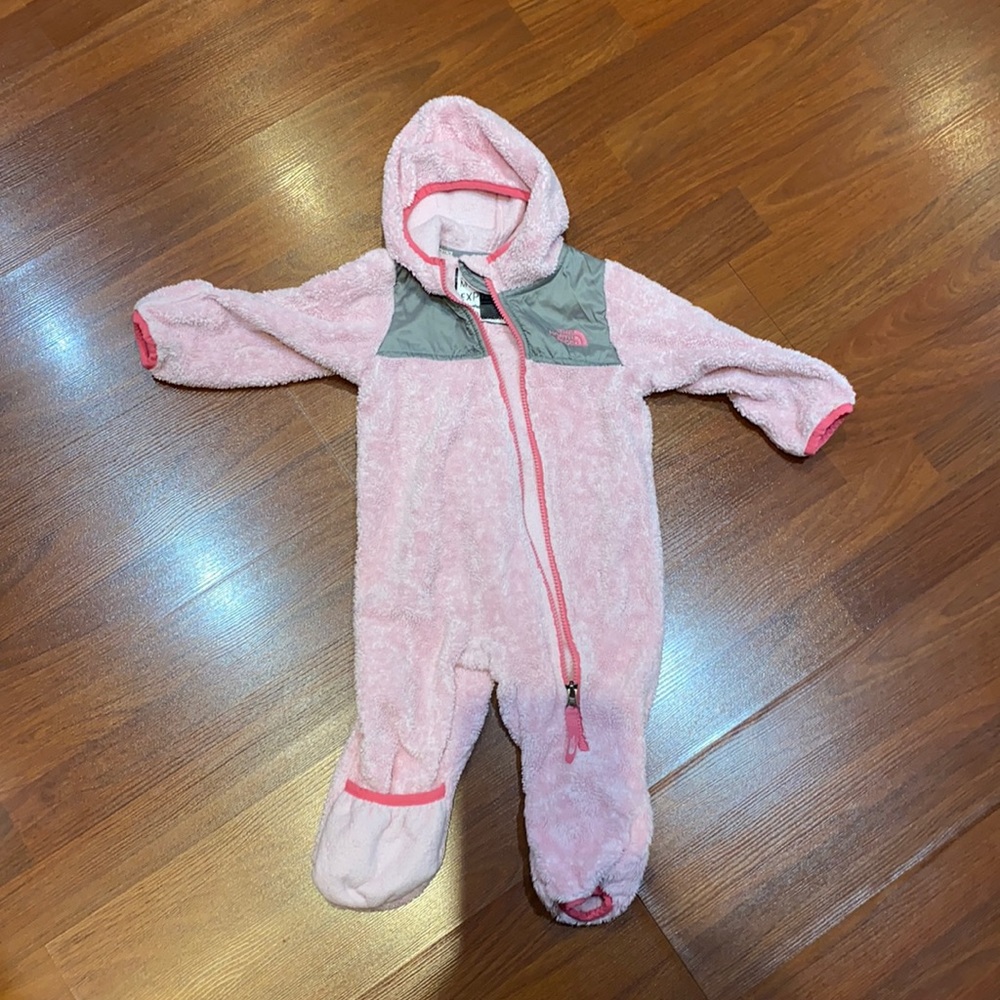 The north face baby bunting warm fleece